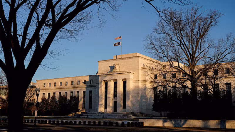 Trụ sở Cục Dữ trữ liên bang Mỹ (FED) tại Washington. (Ảnh: Reuters)