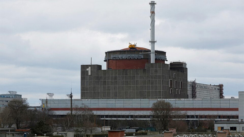 Hình ảnh nhà máy điện hạt nhân Zaporizhzhia, ngày 29/3/2023. (Ảnh: Reuters)