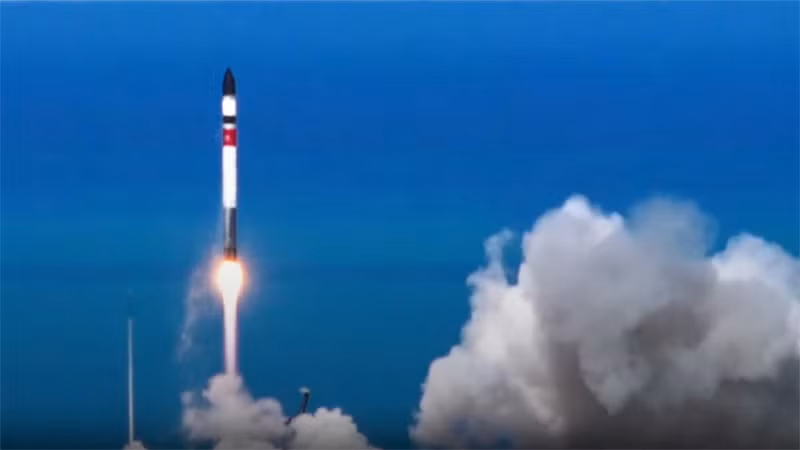 NEONSAT-1 được phóng lên từ sân bay vũ trụ của Công ty Rocket Lab ở Mahia (New Zealand). (Ảnh: Rocket Lab)