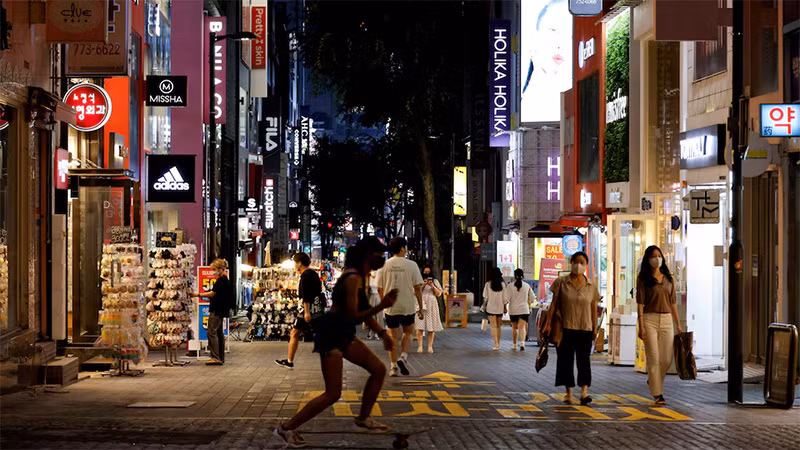 Một góc thủ đô Seoul của Hàn Quốc. (Ảnh: Reuters)