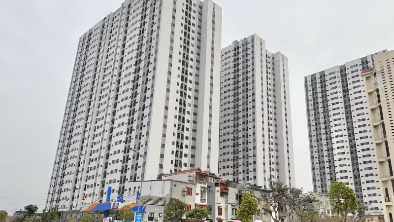 Chung cư mới phường Đồng Quốc Bình được đầu tư xây dựng khang trang, hiện đại. 