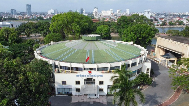 Cung Văn hóa Thể thao Thanh niên Hải Phòng.