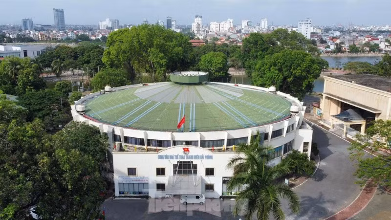 Cung Văn hóa Thể thao Thanh niên Hải Phòng.