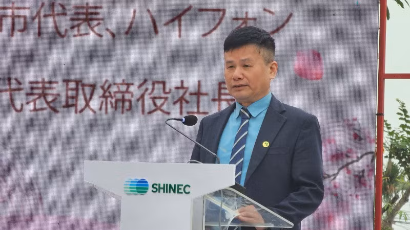 Ông Phạm Hồng Điệp, Chủ tịch Hội đồng quản trị Công ty cổ phần Shinec chia sẻ. Ông Phạm Hồng Điệp, Chủ tịch Hội đồng quản trị Công ty cổ phần Shinec chia sẻ.