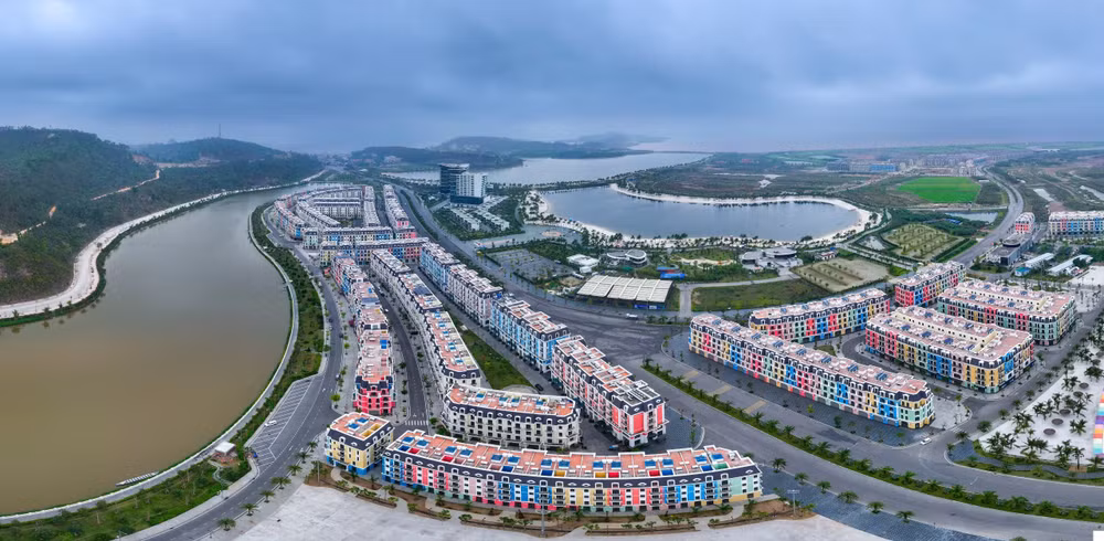 Khu du lịch quốc tế Đồi rồng Dragon Ocean tại Đồ Sơn là khu đô thị biển lớn nhất miền bắc. (Ảnh: NGUYỄN ĐỨC NGHĨA)