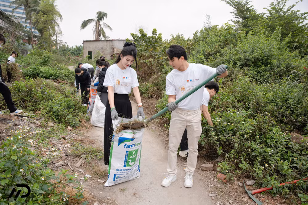 Các thí sinh đã tích cực tham gia các hoạt động cộng đồng.