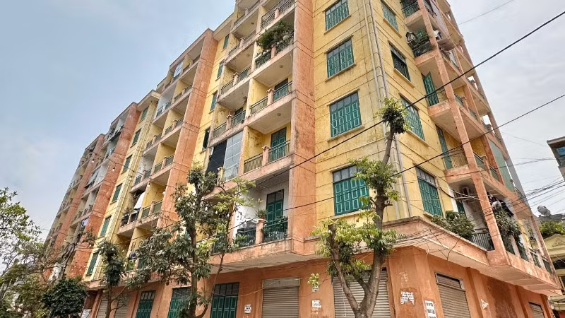 Khu chung cư 7 tầng Vĩnh Niệm.