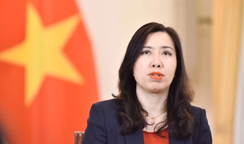Thứ trưởng Bộ Ngoại giao Lê Thị Thu Hằng.