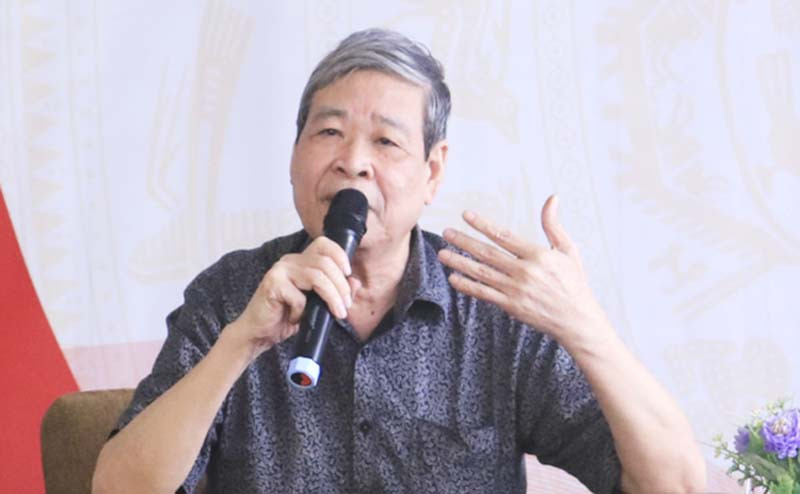 Nhà thơ, nhạc sĩ Nguyễn Thụy Kha. Ảnh: thethaovanhoa.vn
