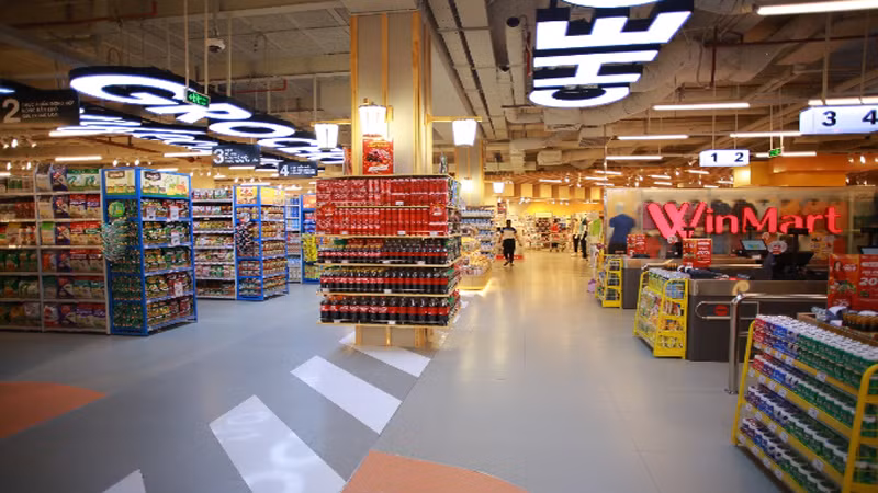 Với diện tích kinh doanh lên tới 2120m2, Winmart Thăng Long mang tới trải nghiệm mua sắm đẳng cấp