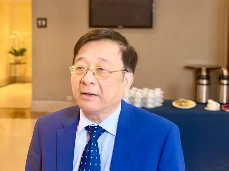 Tiến sĩ Nguyễn Quốc Hùng, Phó Chủ tịch kiêm Tổng Thư ký Hiệp hội Ngân hàng Việt Nam.