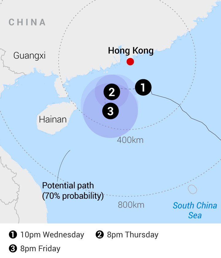 Ảnh: Hong Kong Observatory.