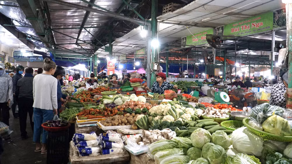 Rau củ dồi dào.