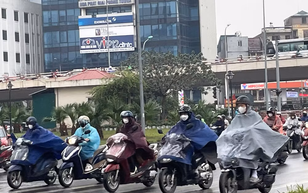 Dự báo khu vực Hà Nội nhiều mây, có mưa, mưa rào nhẹ. (Ảnh minh họa: Đ.T)