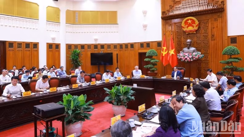 Quang cảnh cuộc họp. (Ảnh: Trần Hải)