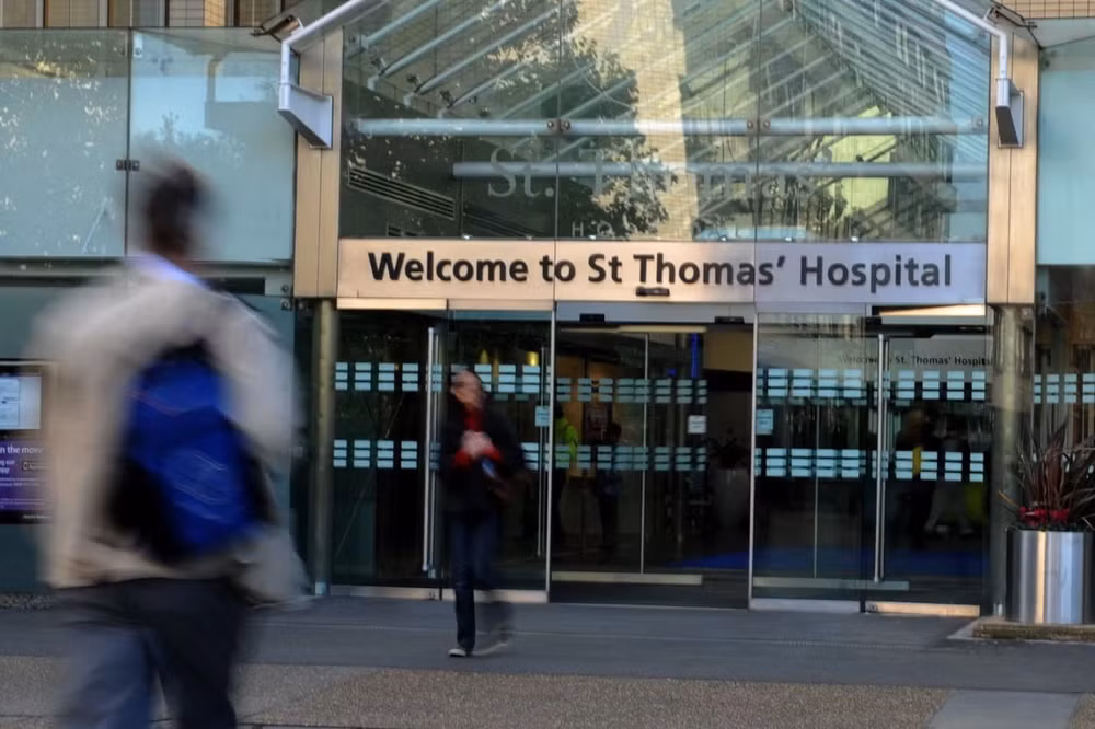 Bệnh viện Guy's và St Thomas là một trong hai bệnh viện bị ảnh hưởng bởi cuộc tấn công mạng. (Nguồn: PA Archive)
