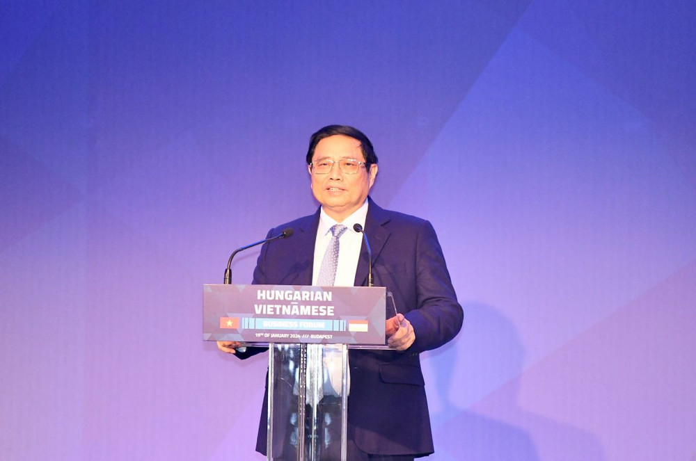Thủ tướng Phạm Minh Chính phát biểu tại Diễn đàn.