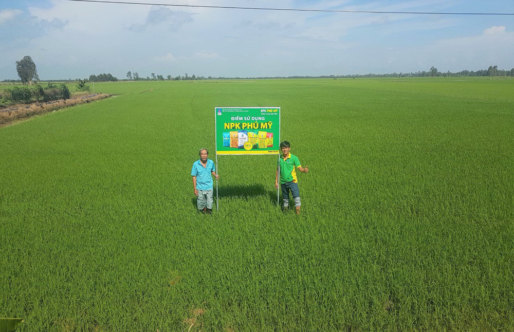 Bộ sản phẩm Phân bón Phú Mỹ chất lượng cao cho vụ mùa bội thu, bà con nông dân tin tưởng sử dụng.