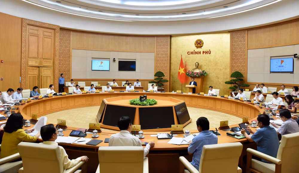 Phiên họp Chính phủ thường kỳ tháng 8 năm 2023. 