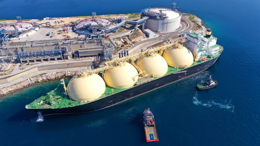 Kho lưu trữ khí thiên nhiên hóa lỏng. Ảnh: Euractiv 