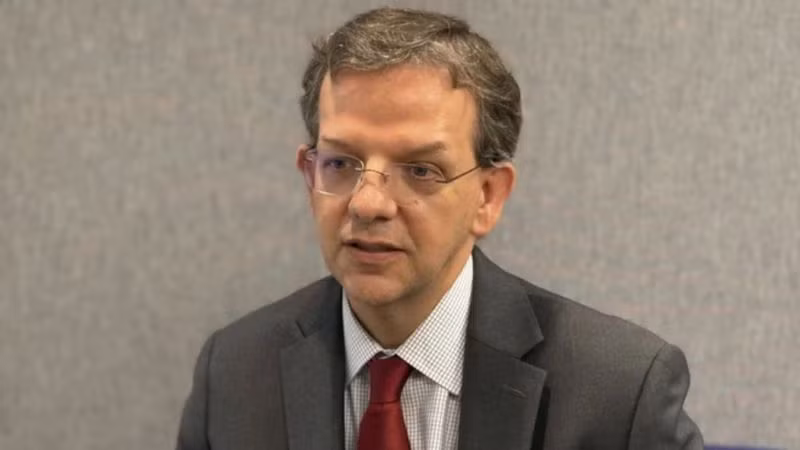 Ông Paulo Medas, Trưởng đoàn Tham vấn và giám sát kinh tế vĩ mô Việt Nam của Quỹ Tiền tệ quốc tế (IMF). (Ảnh: TTXVN)