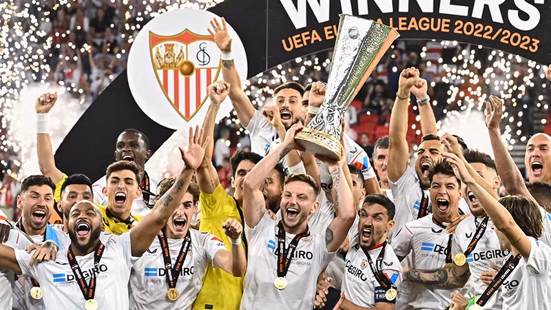 Sevilla vô địch Europa League. (Ảnh: Getty Images)