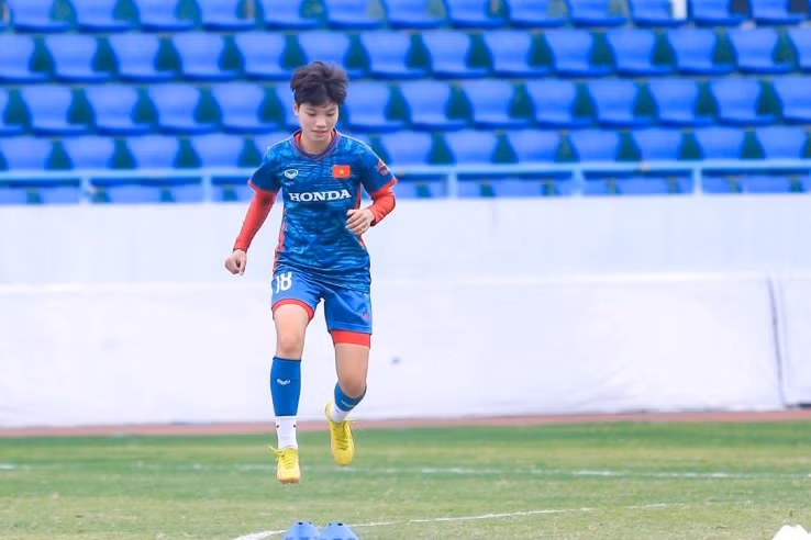 Đội tuyển nữ Việt Nam có sự góp mặt của một số nhân tố mới. (Ảnh: VFF)