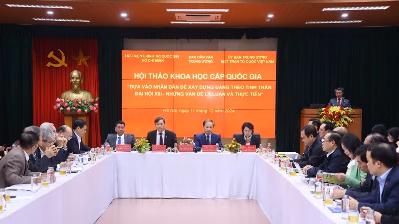 Quang cảnh hội thảo. 