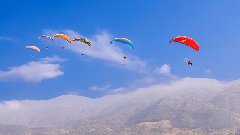 Giải Dù lượn đường trường Putaleng Việt Nam mở rộng lần thứ II năm 2023 được khai mạc sáng 24/11 tại Tam Đường (Lai Châu).