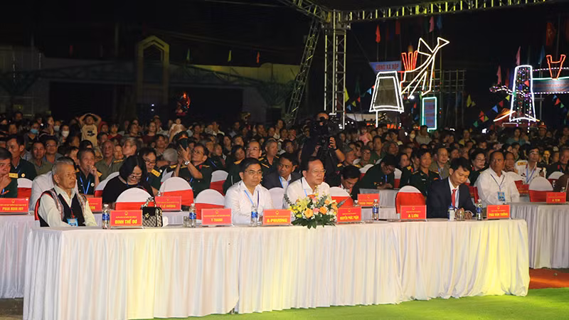 Quang cảnh buổi lễ.