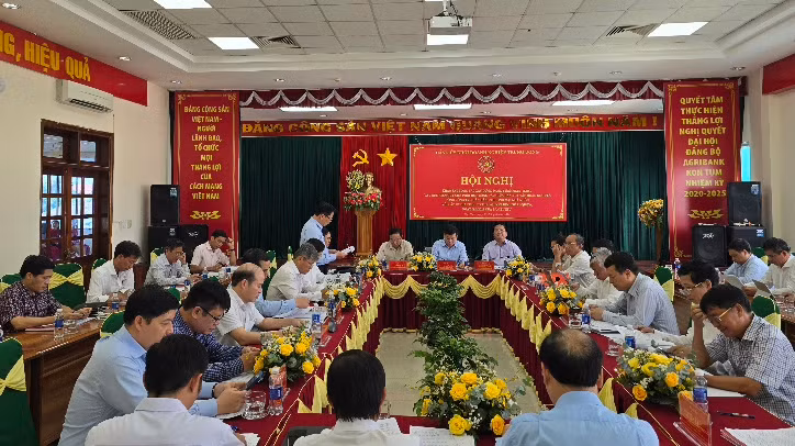 Quang cảnh buổi làm việc.