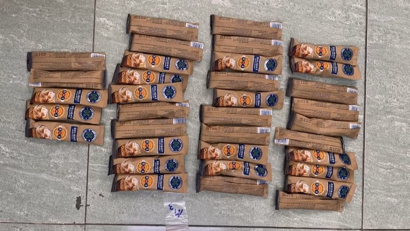 Ma túy được các đối tượng phạm tội ngụy trang.