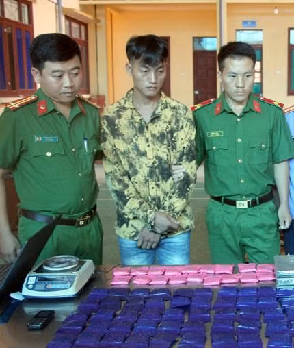 Đối tượng Lầu A Co bị bắt.