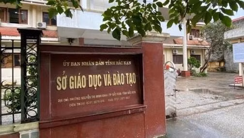 Trụ sở Sở Giáo dục và Đào tạo Bắc Kạn.