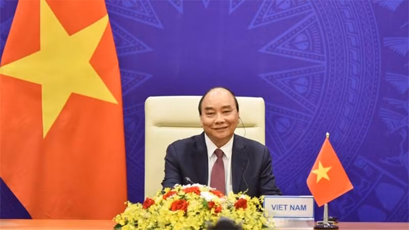 Chủ tịch nước Nguyễn Xuân Phúc. 