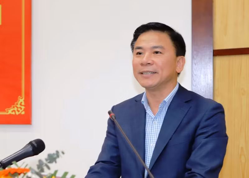 Bí thư Tỉnh ủy Thanh Hóa phát biểu tại hội nghị.