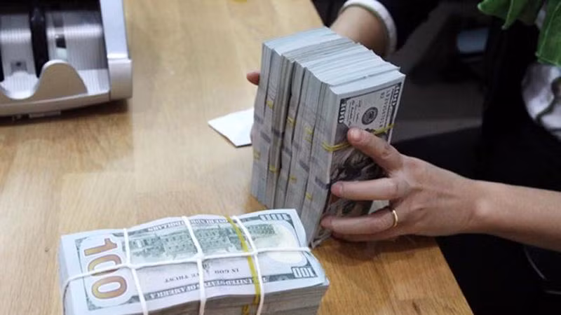 Ngân hàng Nhà nước vừa có hướng dẫn về quản lý ngoại hối đối với việc vay và trả nợ nước ngoài của doanh nghiệp có hiệu lực từ ngày 15/11. (Ảnh: Vietnam+)