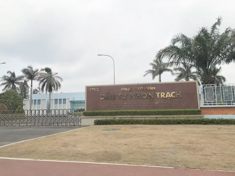 Trụ sở Công ty cổ phần đầu tư Nhơn Trạch tại khu đô thị Đông Sài Gòn, tỉnh Đồng Nai.