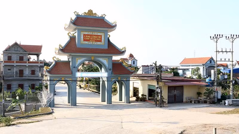 Cổng làng Lảnh Trì, Mộc Nam, Duy Tiên.