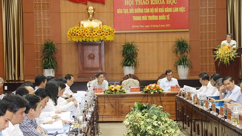 Quang cảnh hội thảo.