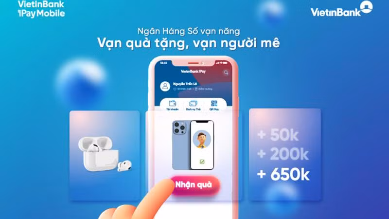 Đón “cơn mưa” ưu đãi khi trải nghiệm VietinBank iPay Mobile