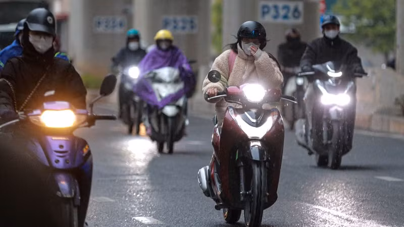 Khu vực Hà Nội từ đêm 23/2 trời chuyển rét đậm. (Ảnh minh họa)