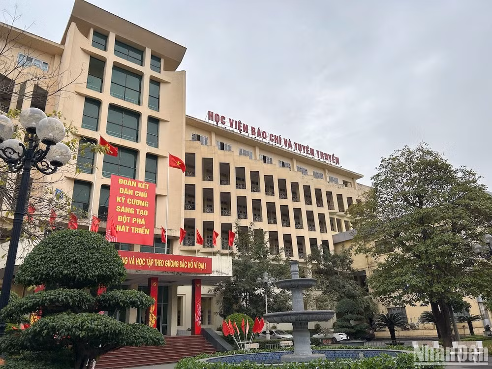 Học viện Báo chí và Tuyên truyền (Ảnh: LÊ HÀ)