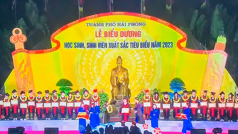 Lĩnh vực giáo dục-đào tạo của Hải Phòng gặt hái nhiều thành công.