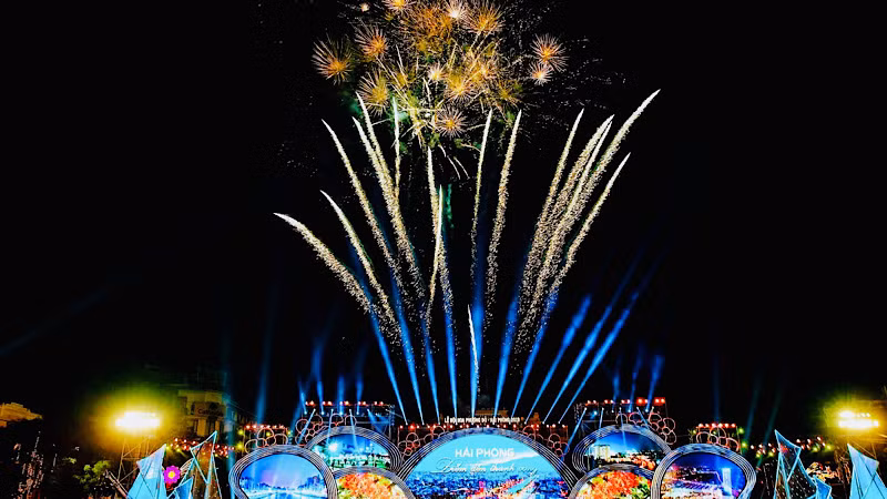 Thành phố Hải Phòng sẽ bắn pháo hoa chào đón năm mới 2024.