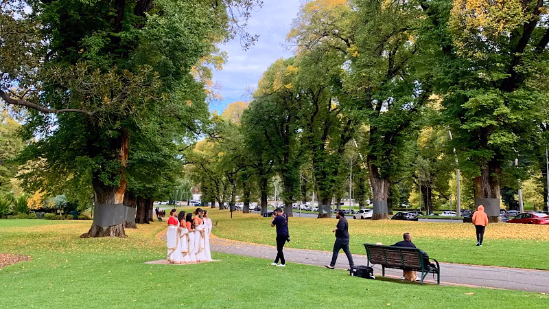 Mùa thu ở Australia.