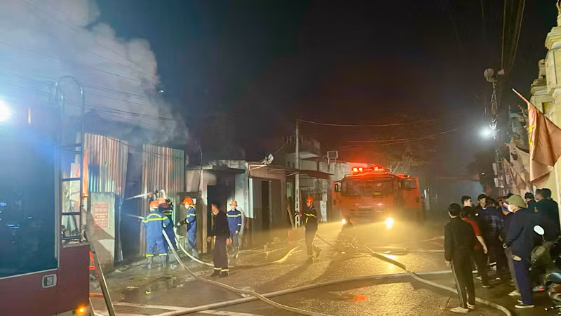 Vụ cháy xảy ra lúc rạng sáng 1/2 khiến 3 mẹ con thiệt mạng.