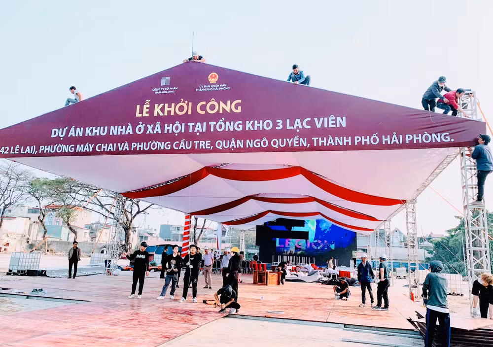 Công tác chuẩn bị khởi công đang được khẩn trương hoàn thành.