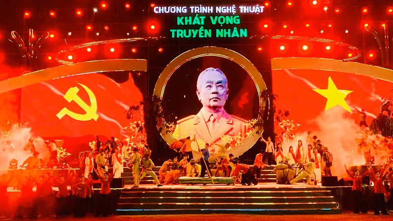 Chương trình nghệ thuật Khát vọng truyền nhân.