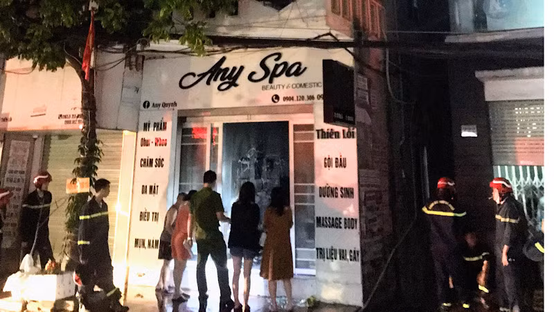 Nơi vụ cháy xảy ra lúc rạng sáng 21/8. Nơi vụ cháy xảy ra lúc rạng sáng 21/8.